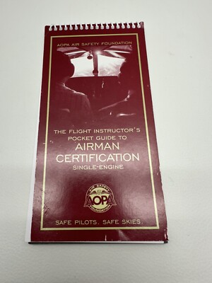 Airman Certification Single Engine Pocket Guide AOPA