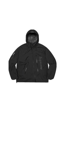 Supreme Gore Tex Paclite Shell Jacket Black Size M Ebay