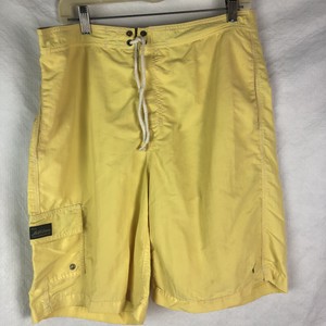 mens yellow bathing suit