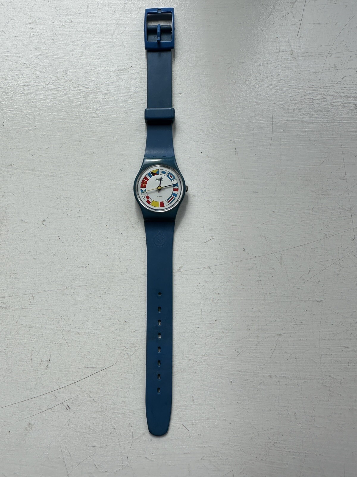 Swatch - 12 Flags - Date Code 423 - Box - LS101 -… - image 3