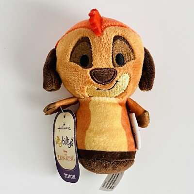 Hallmark Itty Bittys König der Löwen Timon Plüschtier 5 Zoll Stofftier Disney Sammlerstück Bitty