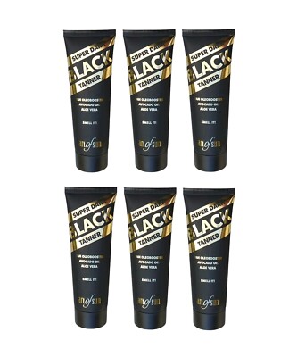 Art of Sun/Black Super Dark ''Tanner'' 6x125ml/Solariumkosmetik/Bräunungslotion 