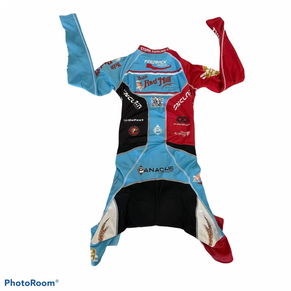 Babero corto de ciclismo Panache para hombre talla M manga larga Foto 2 de 4