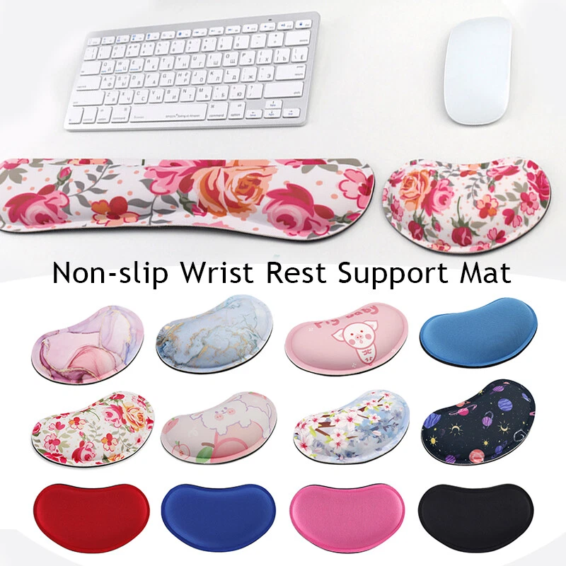Ergonomic Non-slip Rubber Wrist Rest Mouse Pad  PC Support Office Mouse Pad US ✔ - Image 3 of 4