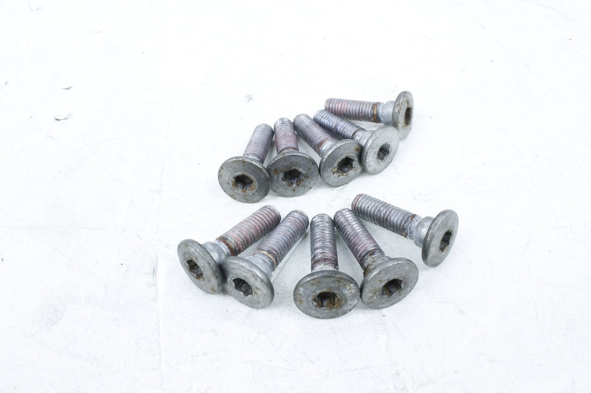だぶる9/1 98-99 KAWASAKI NINJA ZX9R FRONT BRAKE ROTOR BOLTS DISC
