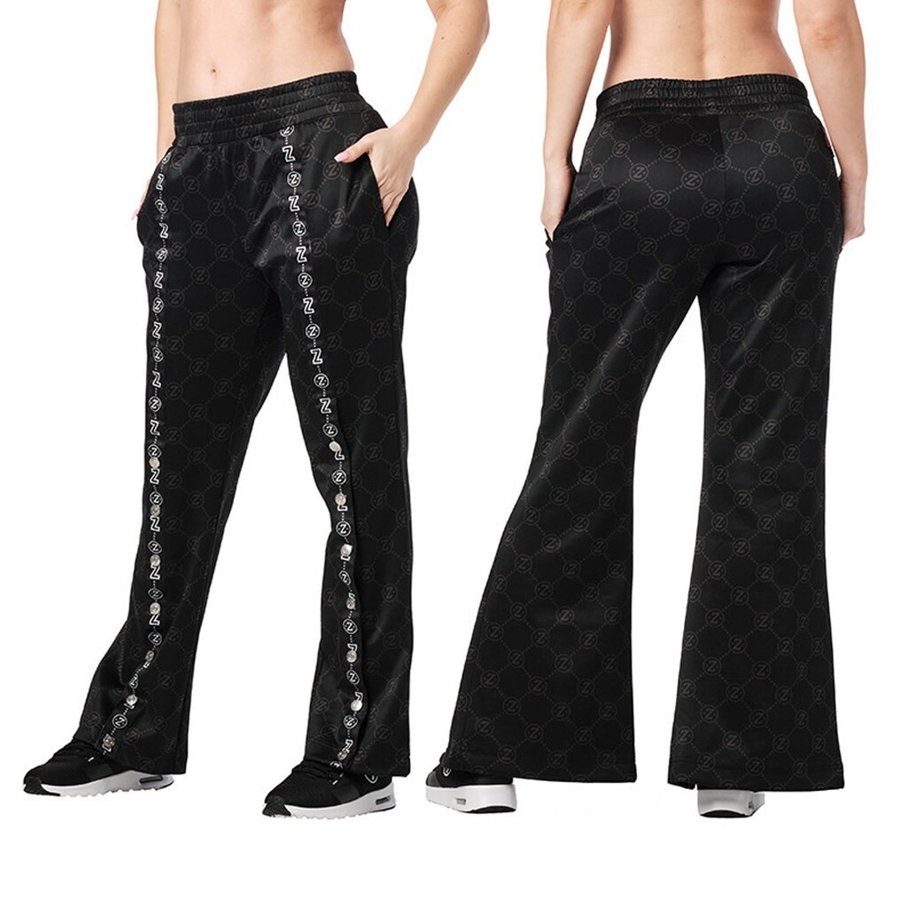 Zumba® VINTAGE Dance Sweatshirt & Varsity Track Pants 2-pc SET