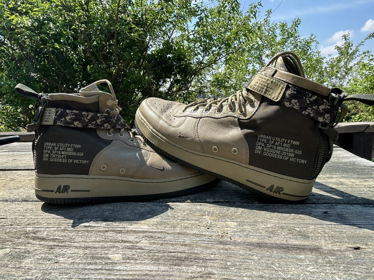 nike air force 1 mid camo