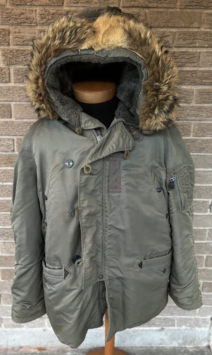 Vietnam 50-60s US Air Force N3B Parka Coat Aviation Jacket 50 60s 