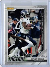 2021 Panini Instant #116 Dontrell Hilliard Football Card Titans - Only 124 made