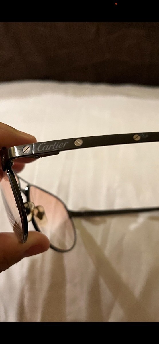 Cartier Tinted Gradient Aviator Sunglasses, Authentic w  display picture 2