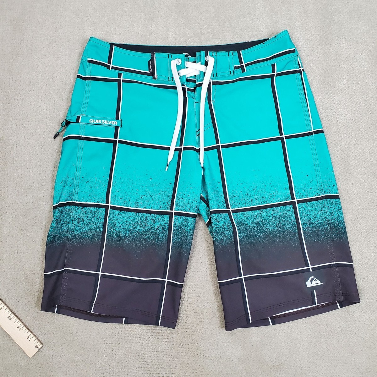 Quiksilver Swimming Suit Quiksilver Boardshorts Mens 29 Green