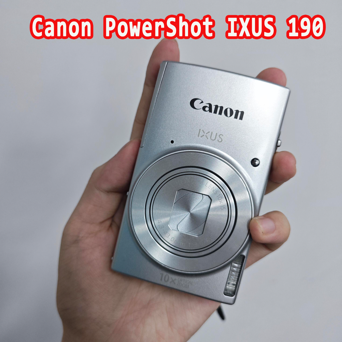 【B2071】 Canon IXY 210 シルバー キャノン イクシ Canon IXY 210 PowerShot ELPH 200 IS IXUS 190 Silver Digital Camera