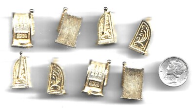 LAS VEGAS MINIATURE SLOT MACHINES ''THE CHIEF''  METAL  FOR CHARM BRACELET ?