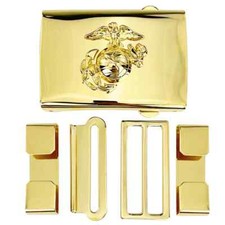 Marine Corps Duty Belt Buckle: Waist plate
