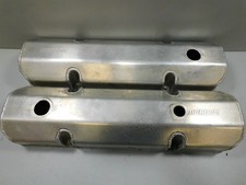 Moroso Chevrolet Sbc 283 327 350 Aluminum Fabricated Valve Covers