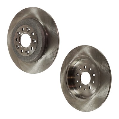 Rear Disc Brake Rotors For 2011-2019 Ford Explorer Standard Duty Brakes