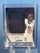 2025 Leaf In The Game Used Sports Green Deuce Knight /35 Auto Autograph Jersey