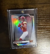 2024 Panini Prizm Jayden Daniels Silver Prizm Rookie Card RC #347 Commanders