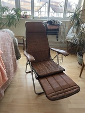 Lafuma Style Vintage Folding Recliner