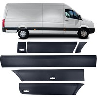 Zierleisten StoßLeisten Set Rechts 6Teilig FüR VW Crafter 30-50 2E 06-16 Lang
