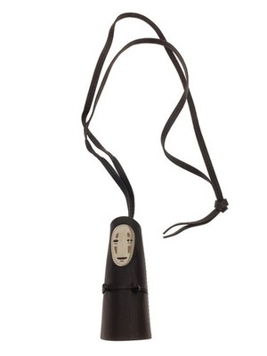 LOEWE Spirited Away No Face Kaonashi Schlüsselanhänger Anhänger Leder schwarz...
