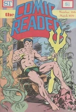Comic Reader #166 FN- 5.5 1979 Stock Image Low Grade