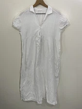 Minimal Boho Parisian Cottage Patio Dress S Lounge Prairie Peasant Beach Whimsi