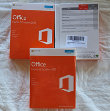 Microsoft Office Home Student 2016 Windows English Product Key Card 1 PC