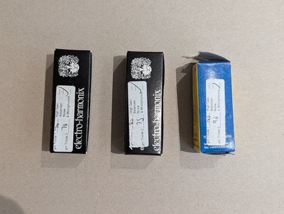 Electro-Harmonix 12AT7, 12AY7 and JJ Electronics 5751 Amplifier Tubes