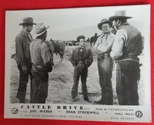 Cattle Drive (1937) Original B&W Press Photos – Set of 2 – Joel McCrea