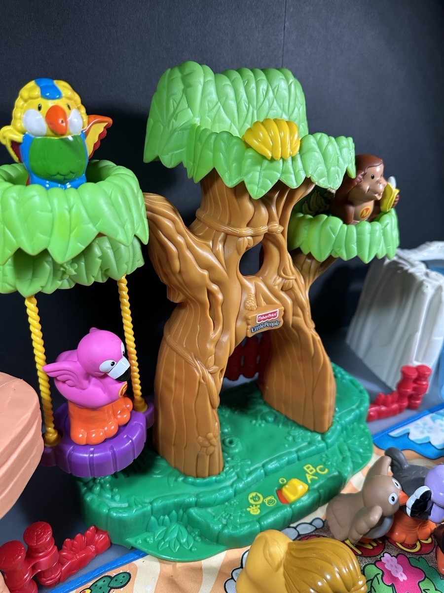 Fisher Price Little People A to Z Zoo Alphabet Animals Mat & HTF