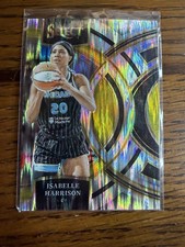 2024 Panini Select WNBA Premier Level Silver Flash Prizm Isabelle Harrison Sky