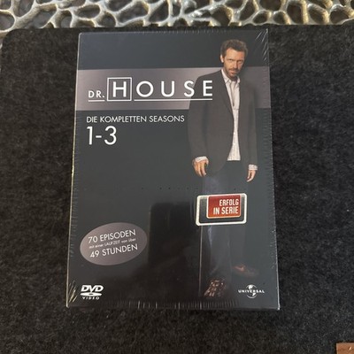 Dr. House - Die kompletten Seasons 1 - 3 (9 DVD´s) - Neu Sealed Staffel 1-3