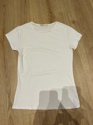 Schönes Damen T-Shirt von Pull & Bear in weiß - Gr. 38/M - NEU!