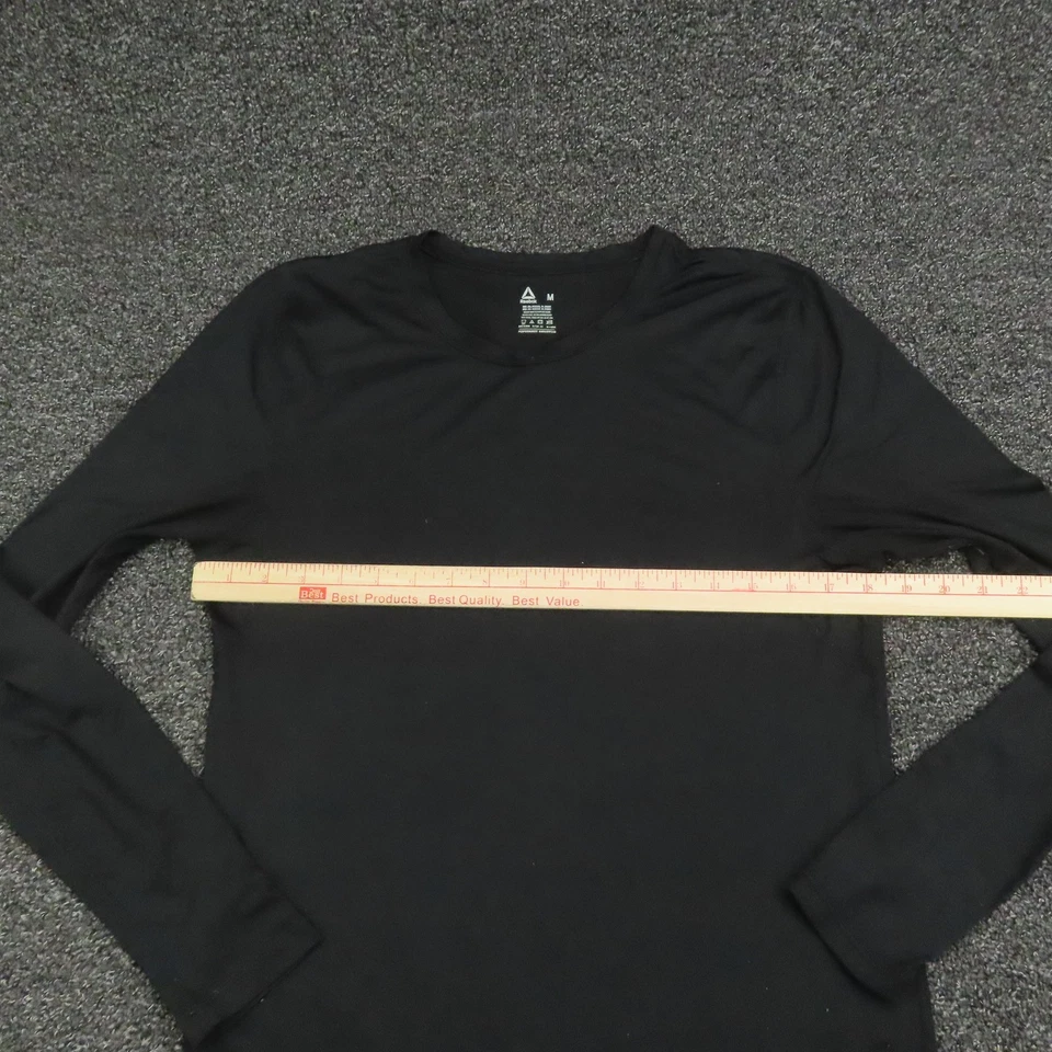 Camisa Reebok Mujer Rendimiento Medio Manga Larga Entrenamiento Atlético Informal Foto 4 de 4