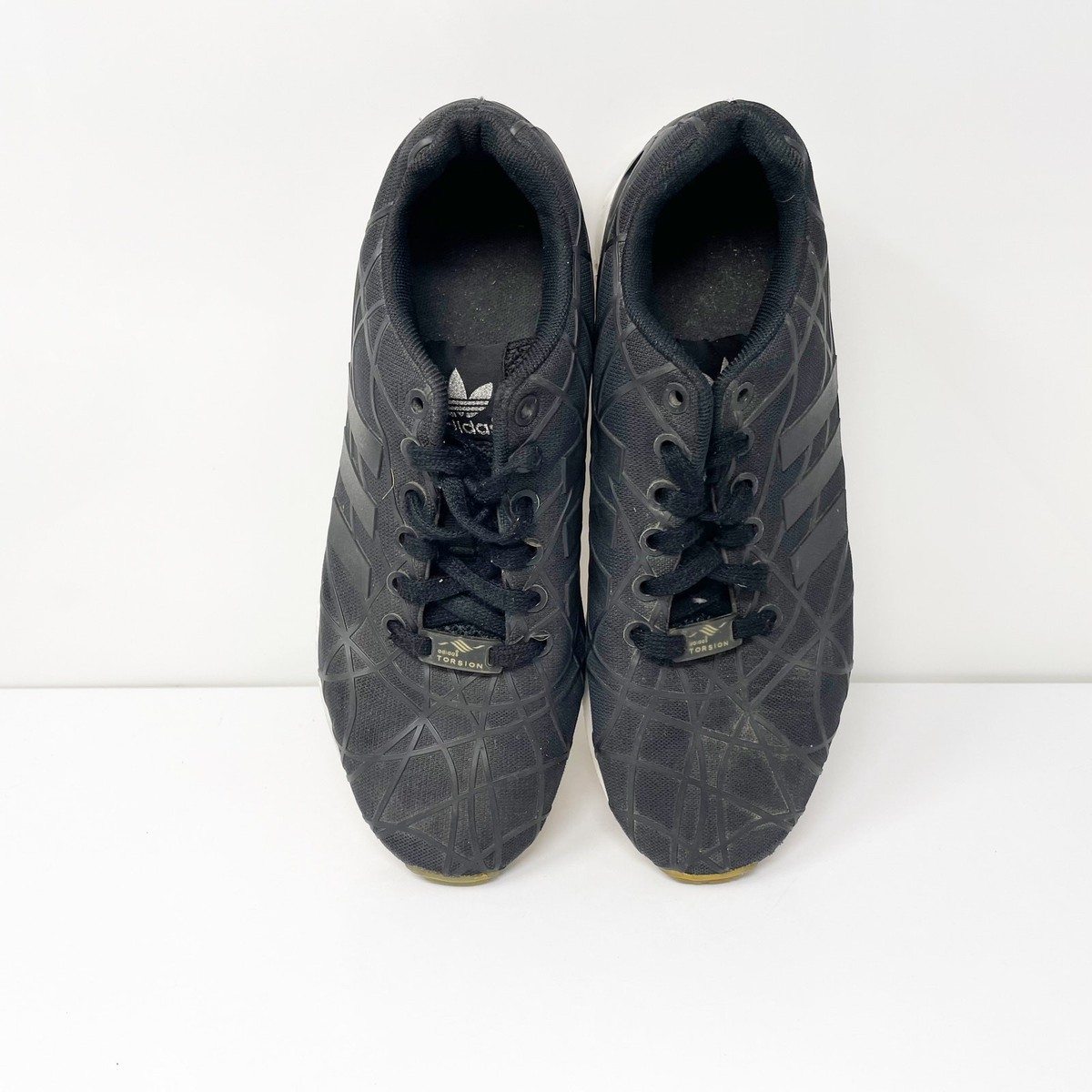 Adidas Mens Torsion ZX Flux B42373 Black Running Shoes Sneakers