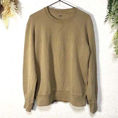 UNIQLO Crew Neck Sweat M Size Brown