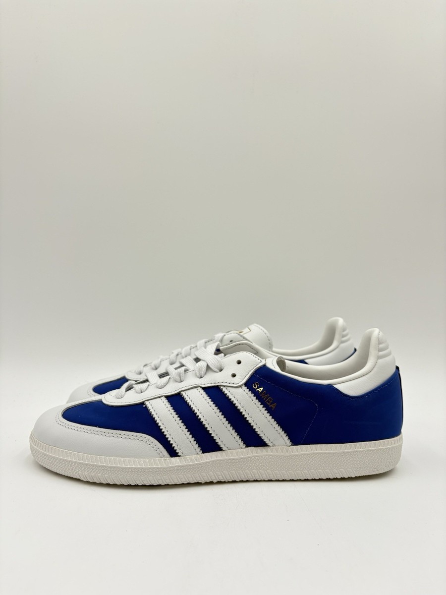 Adidas Men's Samba OG Originals Multiple Sizes Crystal White Royal