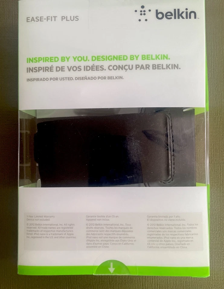 Belkin - EaseFit Plus Armband for 7th-Generation Apple iPod nano - Image 2 of 4