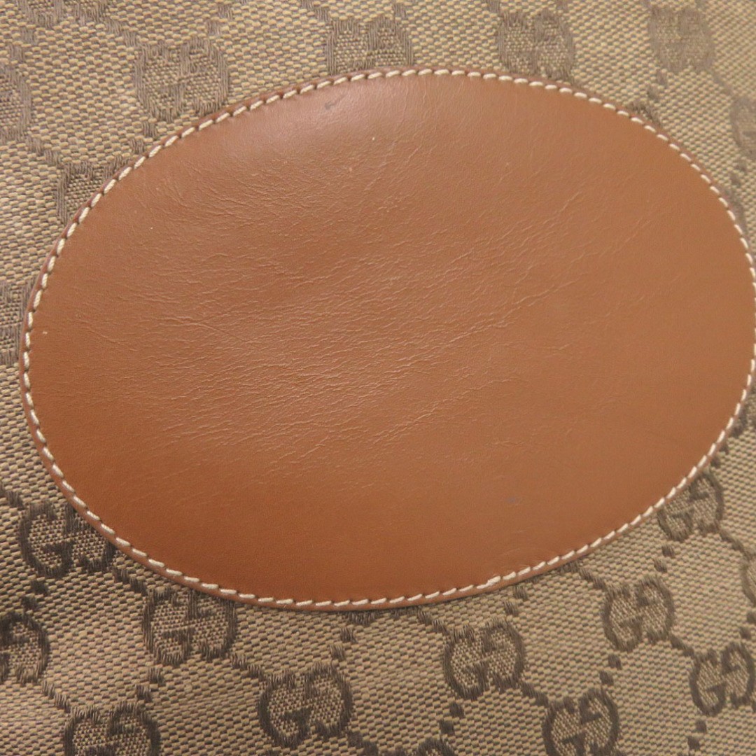 Gucci GG Canvas Beige Tote Bag Women's Used Gold Hardware 38cm x 41cm thumbnail 7