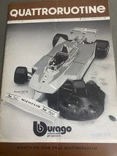 QUATTRORUOTINE  4 LUGLIO AGOSTO 1980 I PROMOZIONALI FIAT