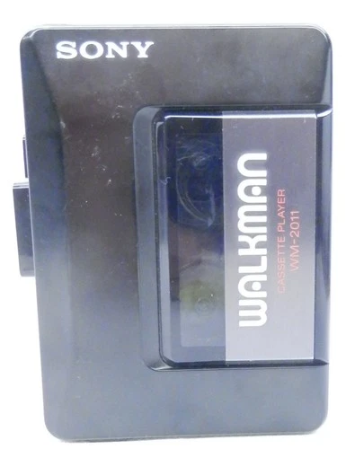 Vintage Sony WM-2011 Cassette Tape Walkman JAPAN - NOT WORKING