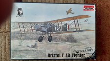 WW1 RAF Bristol F.2B Fighter Plastikbausatz im Maßstab 1:48. Roden Inhalt versiegelt