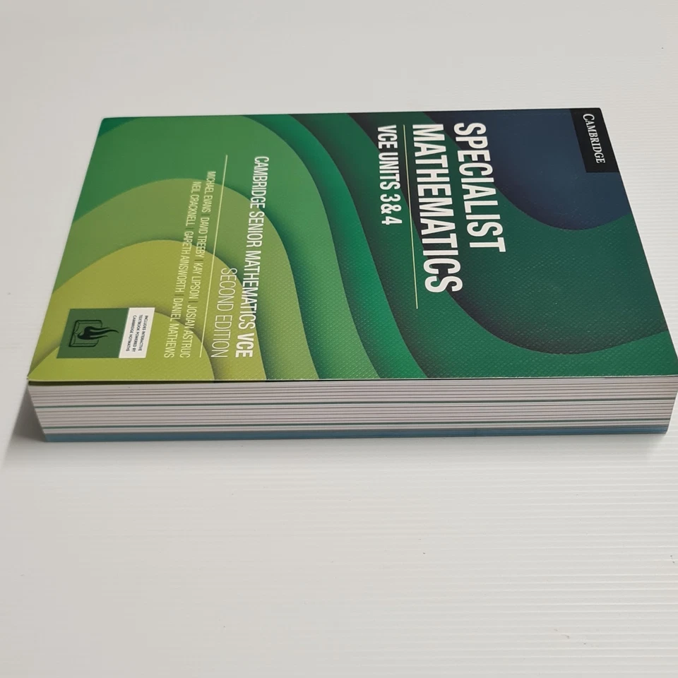 Specialist Mathematics VCE Units 3 & 4, Cambridge Senior Mathematics 2nd Edition - Image 3 of 4