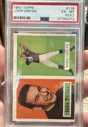 1957 Topps - Johnny Unitas #138 (RC)