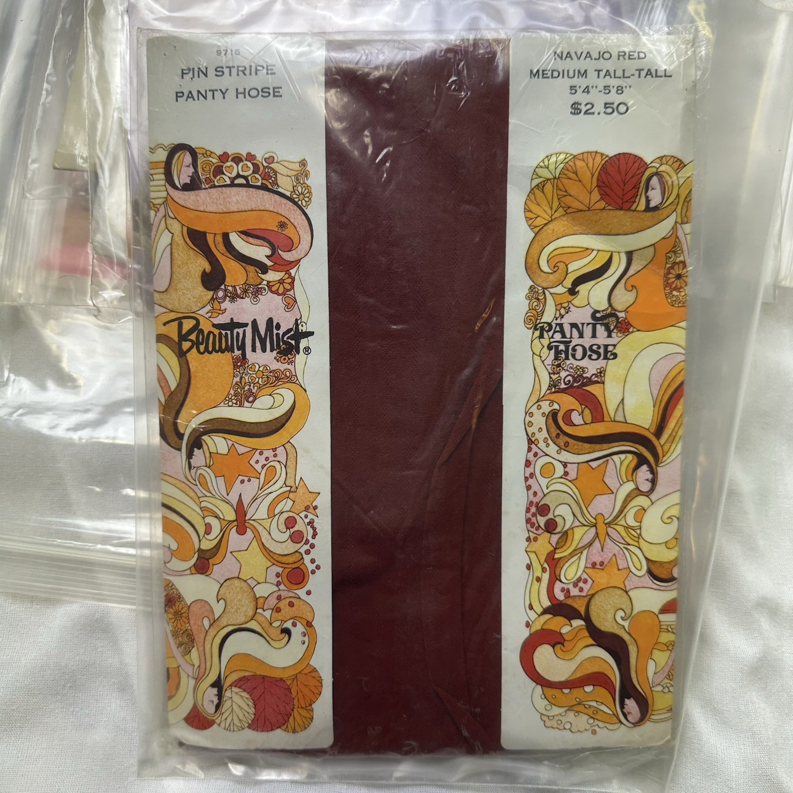 VTG Deadstock Nylon Tights 12 Women’s Fun Bright Colors 70s Retro Lot Variety