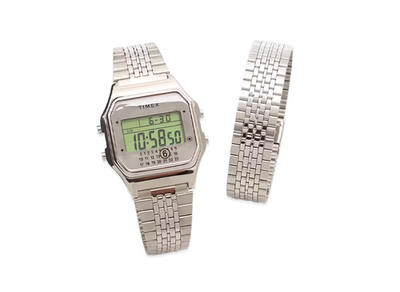 時計 TIMEX x MM6 Maison Margiela T80 Silver TIMEX x MM6 Maison Margiela T80 Gift Set Silver S33YW0002 | eBay UK
