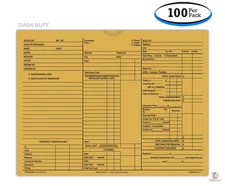 3-in-1 Deal Envelope Deal Jacket (Buff) (100 shrink wrapped) (Form # 237)