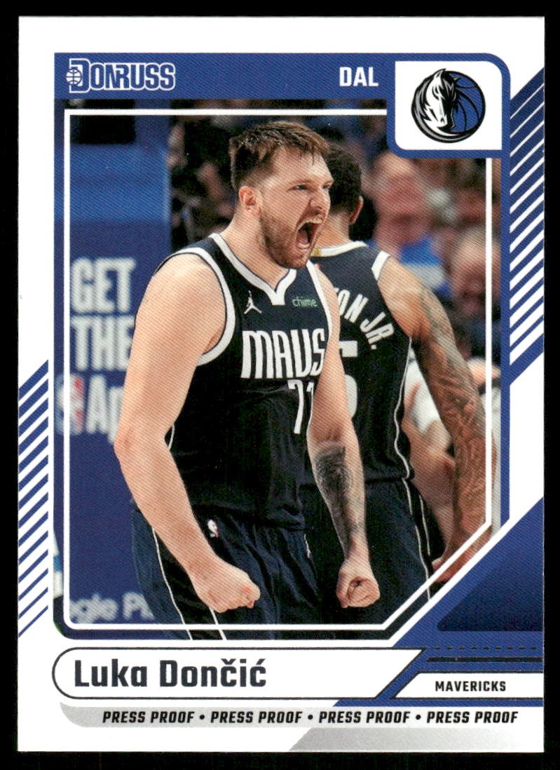 2024-25 Donruss Press Proof Silver #82 Luka Doncic - BSK