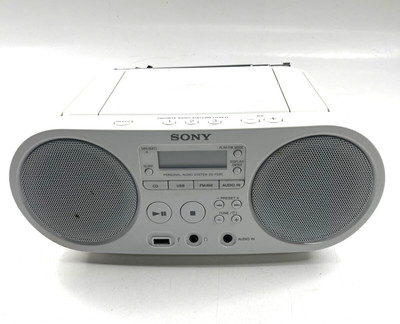 Sony ZS-PS50 CD-R/RW Playback MP3 Player  weiß Stereo Anlage Musik Weiß